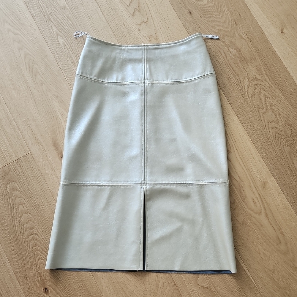 Elegant Morgan Cream Skirt